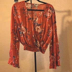 Women’s Blouse Flare Sleeves